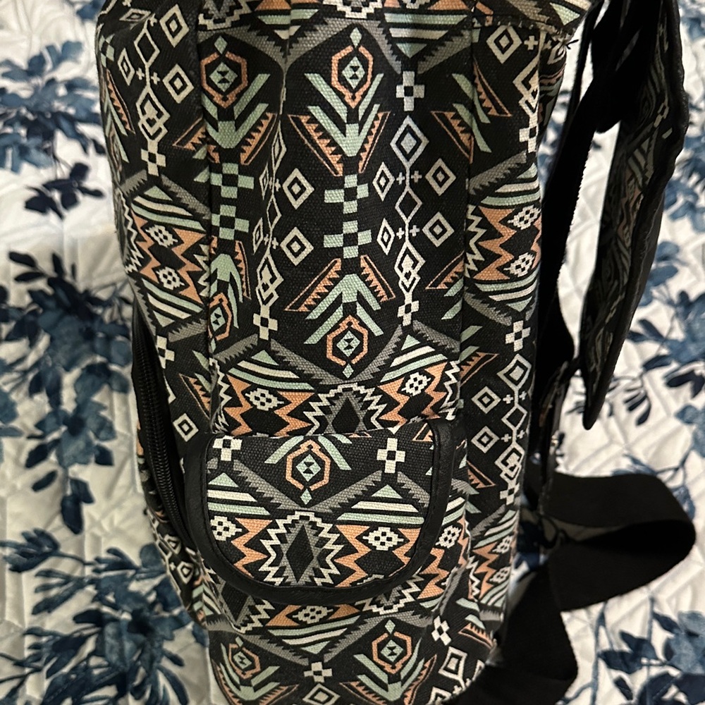 Geometric Pattern Backpack - image 8